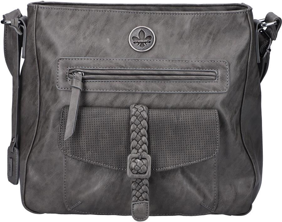 Rieker Schoudertas Montenegro Guana Eagle met decoratieve gesp en vlechtband - Foto 4