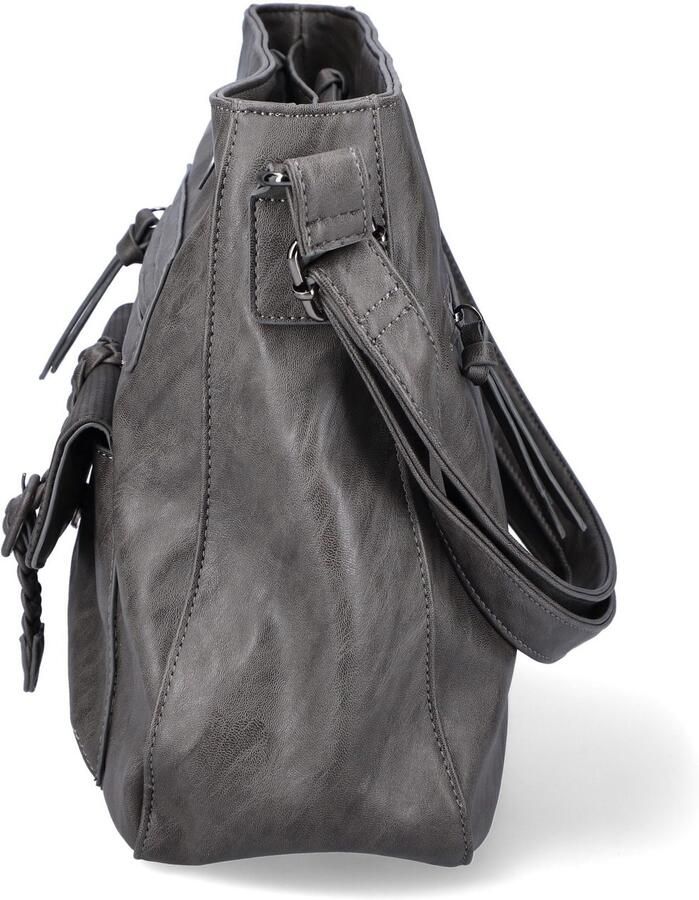 Rieker Schoudertas Montenegro Guana Eagle met decoratieve gesp en vlechtband - Foto 2