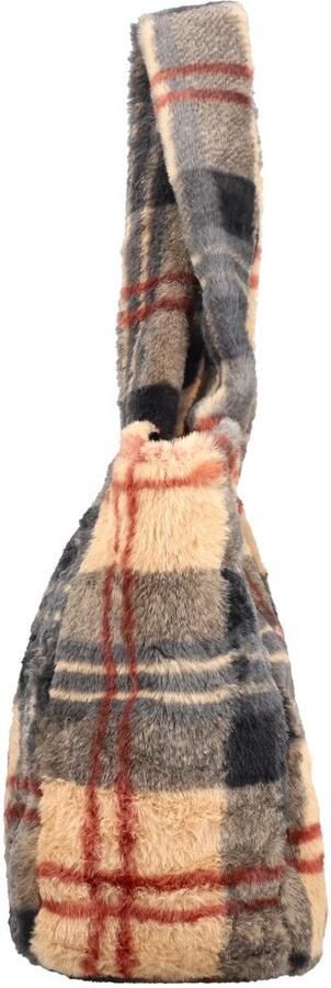 Rieker Shopper Schoudertas in modieuze ruitoptiek - Foto 4