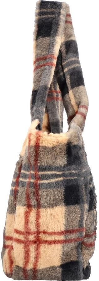 Rieker Shopper Schoudertas in modieuze ruitoptiek - Foto 3