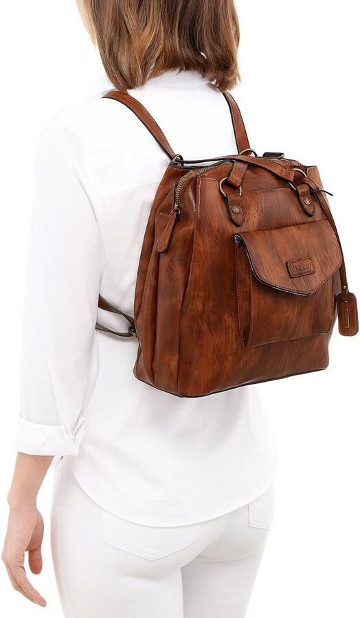 Rieker Tas Dames tas schoudertas ook als rugzak te dragen - Foto 3