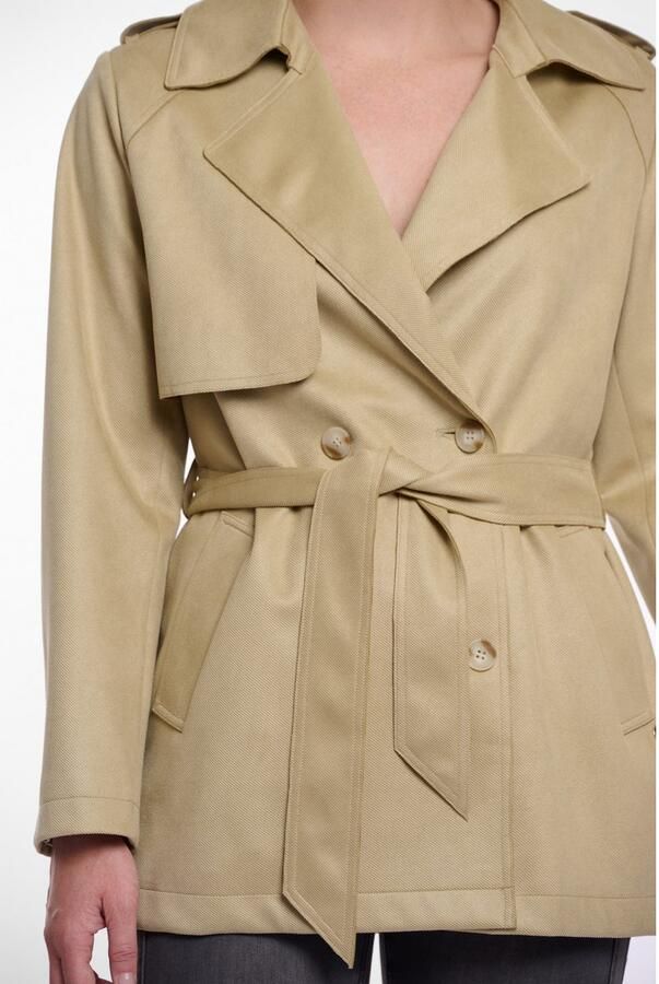 Rino & Pelle Trenchcoat CAATJE met een bindceintuur