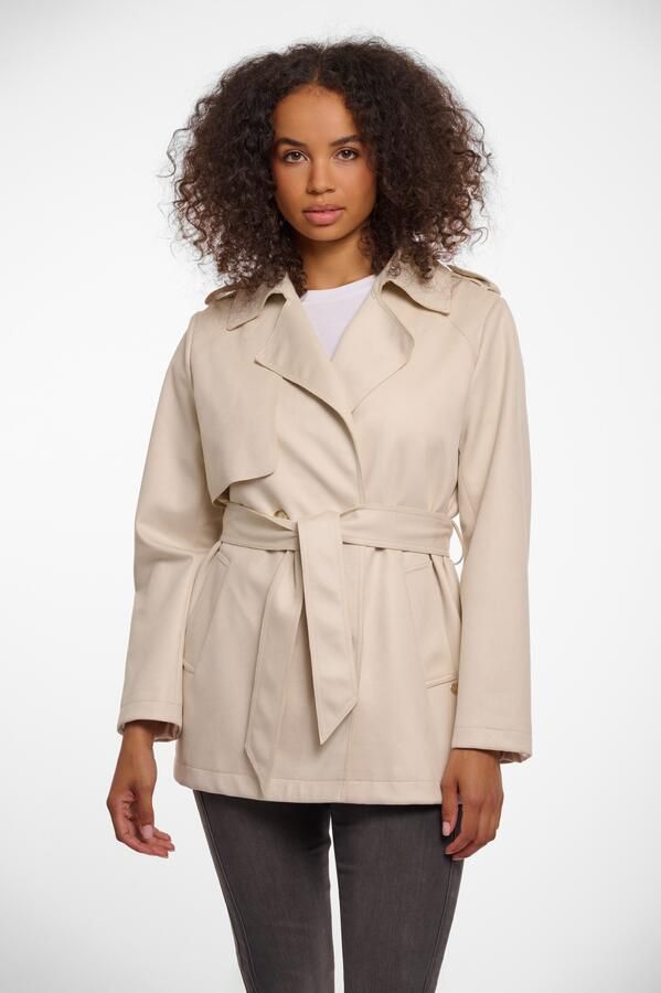 Rino & Pelle Trenchcoat CAATJE met een bindceintuur - Foto 4