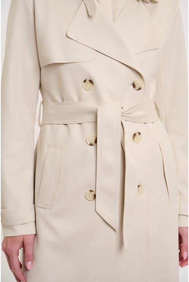 Rino & Pelle Trenchcoat KYONA met reverskraag en bindceintuur - Foto 5
