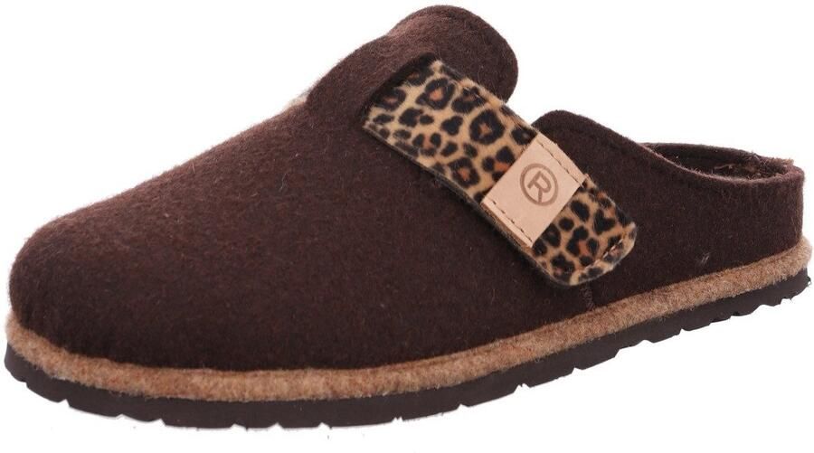 Rohde Pantoffels MERAN Pantoffel clog instapper met klittenbandriem - Foto 3