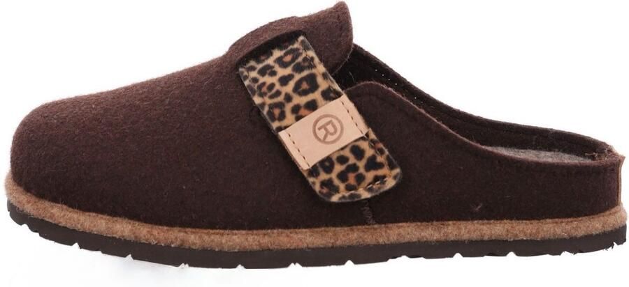 Rohde Pantoffels MERAN Pantoffel clog instapper met klittenbandriem - Foto 2