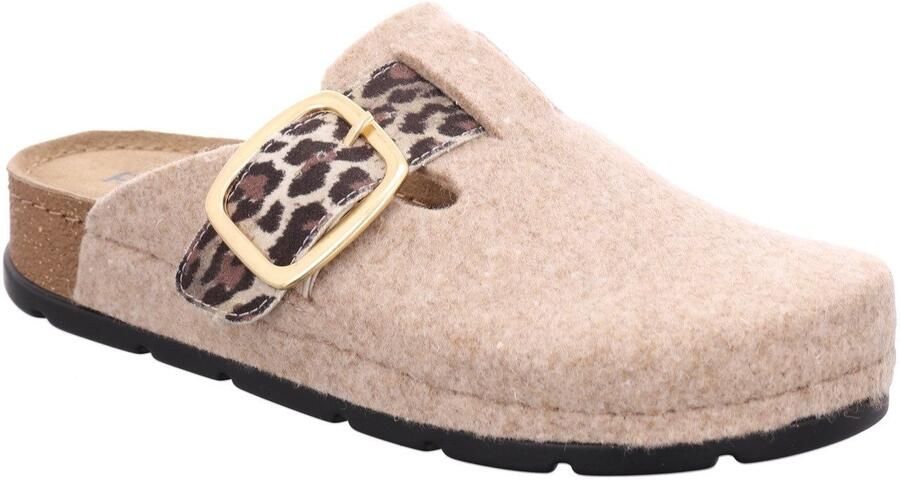 Rohde Pantoffels Soave Pantoffel slof clog huis-slipper met plateauzool - Foto 3