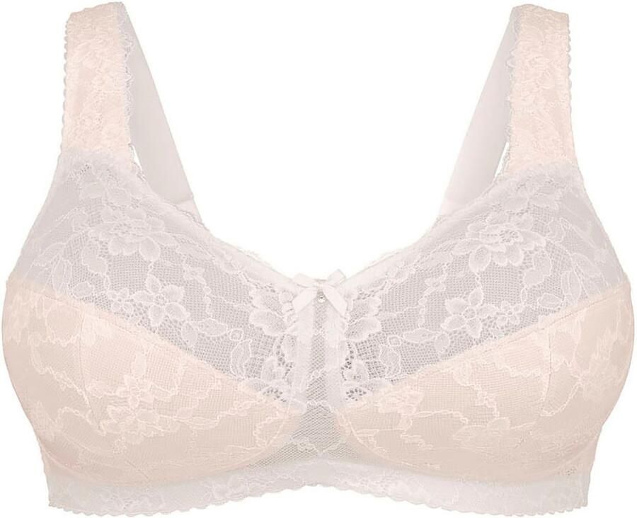 Rosa Faia Beugelloze-bh Bobette zonder beugel met kant 3-delige cups comfortbandjes vrouwelijk - Foto 2