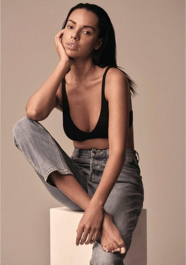 Rosa Faia Triangel-bikinitop Pure verstelbare bandjes zonder beugel borstvoering basic mix & match - Foto 5