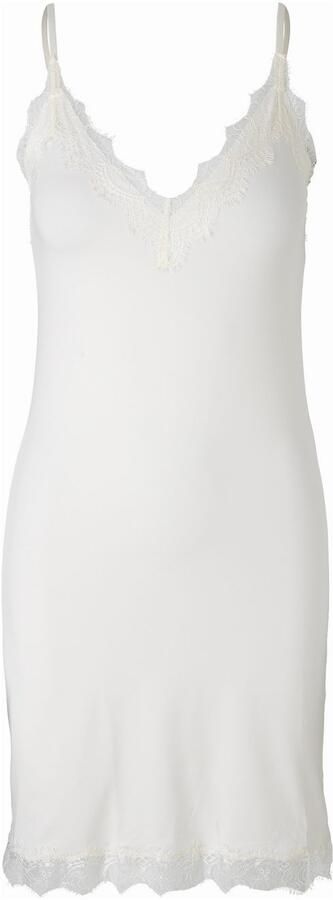 Rosemunde Onderjurk Billie Strap Dress met kant v-hals verstelbare bandjes elegant polyestermix - Foto 2