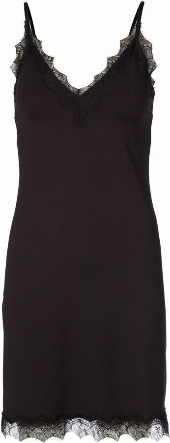 Rosemunde Onderjurk Billie Strap Dress met kant v-hals verstelbare bandjes elegant polyestermix - Foto 2