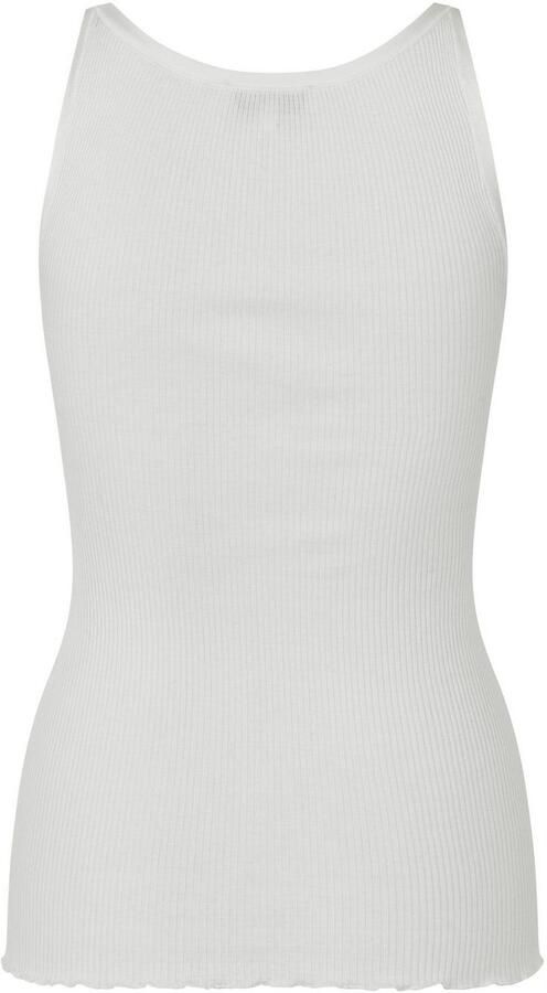 Rosemunde Shirt voor eronder Babette Silk Top zonder mouwen ronde hals basic zijdemix - Foto 3