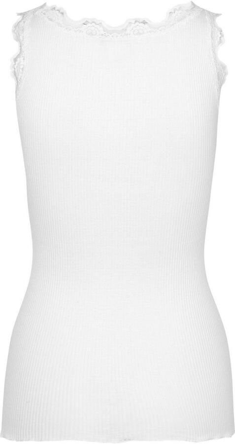 Rosemunde Tanktop Babette Silk Top Vintage-kantenrand brede bandjes vrouwelijk comfortabel zijdemix - Foto 7