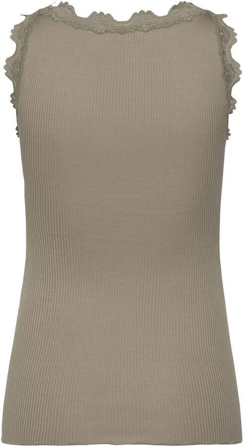 Rosemunde Tanktop Babette Silk Top Vintage-kantenrand brede bandjes vrouwelijk comfortabel zijdemix - Foto 6