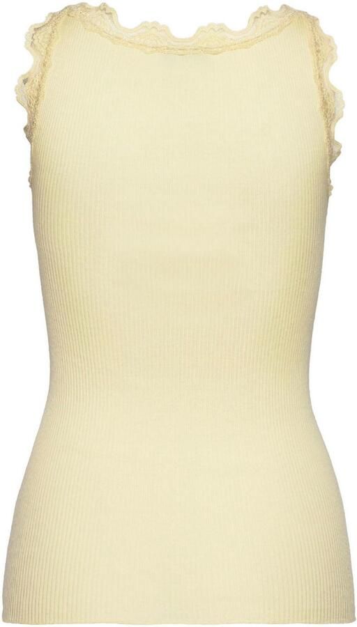 Rosemunde Tanktop Babette Silk Top Vintage-kantenrand brede bandjes vrouwelijk comfortabel zijdemix - Foto 2