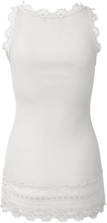 Rosemunde Tanktop Benita Silk Top Camisole Vintage-kant aan de halslijn vrouwelijk ronde hals zijdemix - Foto 4