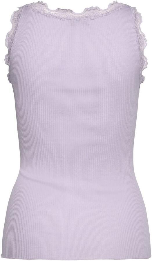 Rosemunde Tanktop Babette Silk Top Vintage-kantenrand brede bandjes vrouwelijk comfortabel zijdemix - Foto 2