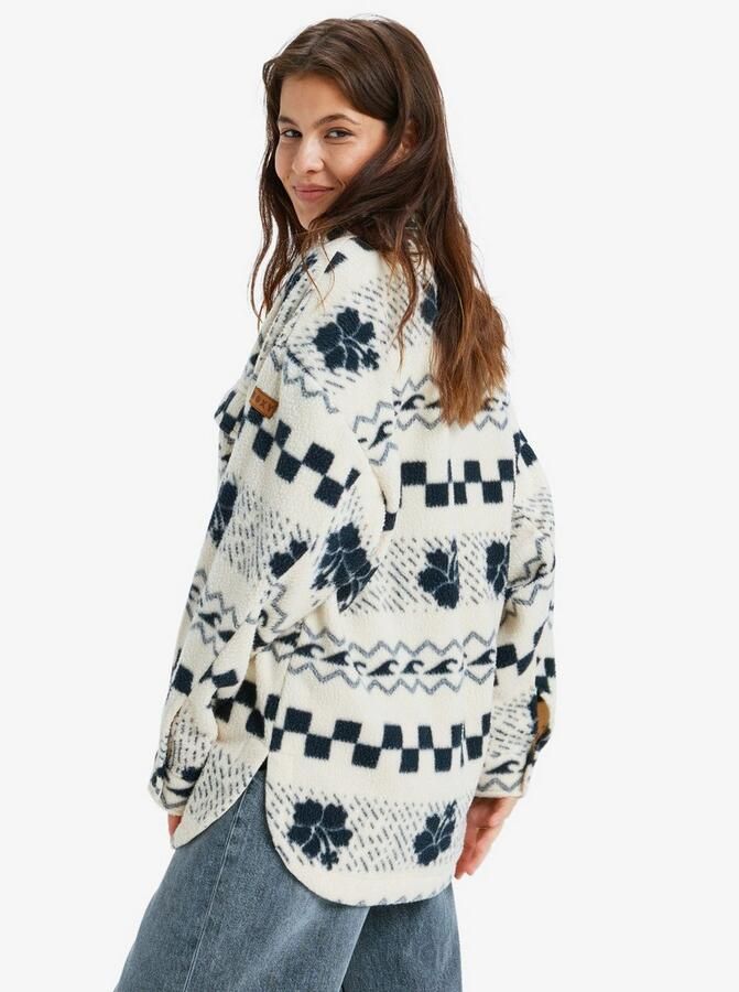 Roxy Fleecejack MORNING CRUSH SHACKET - Foto 4