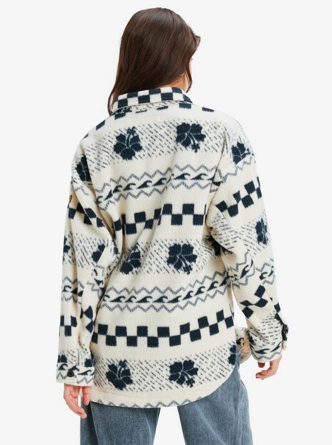 Roxy Fleecejack MORNING CRUSH SHACKET - Foto 5