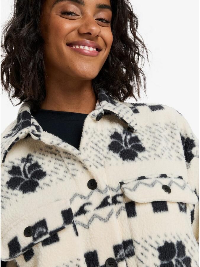 Roxy Fleecejack MORNING CRUSH SHACKET