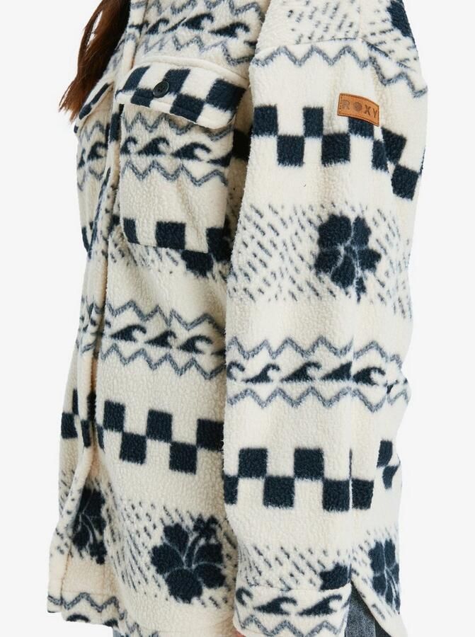 Roxy Fleecejack MORNING CRUSH SHACKET - Foto 6