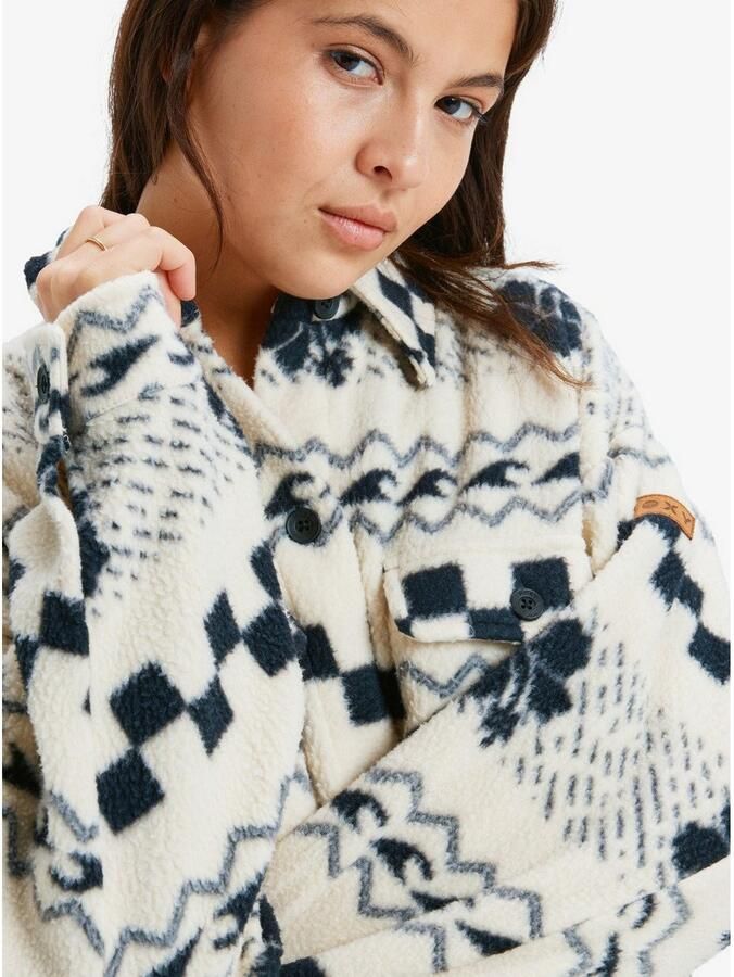 Roxy Fleecejack MORNING CRUSH SHACKET - Foto 2