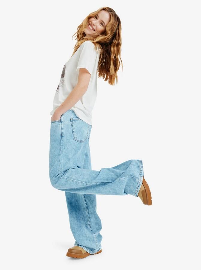 Roxy Joggingbroek STUNNING VIEW MID BEAU BLUE (1-delig) - Foto 5