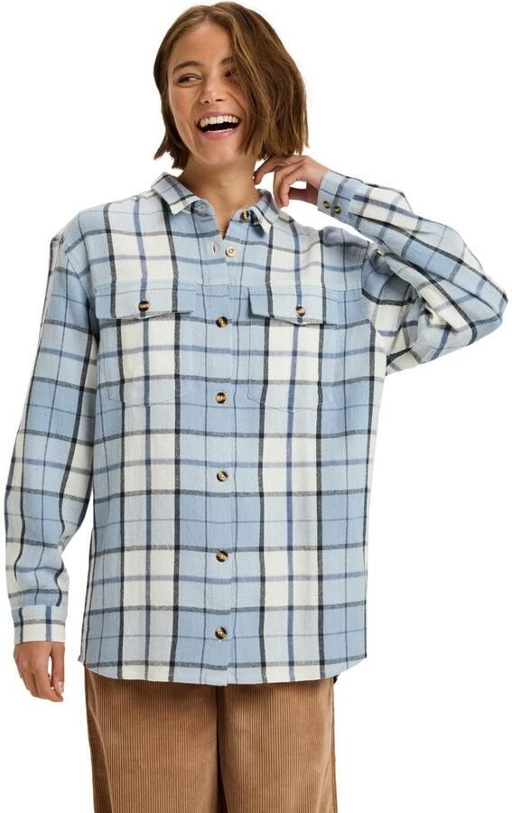 Roxy Overhemd met lange mouwen Let it Go flanel - Foto 4