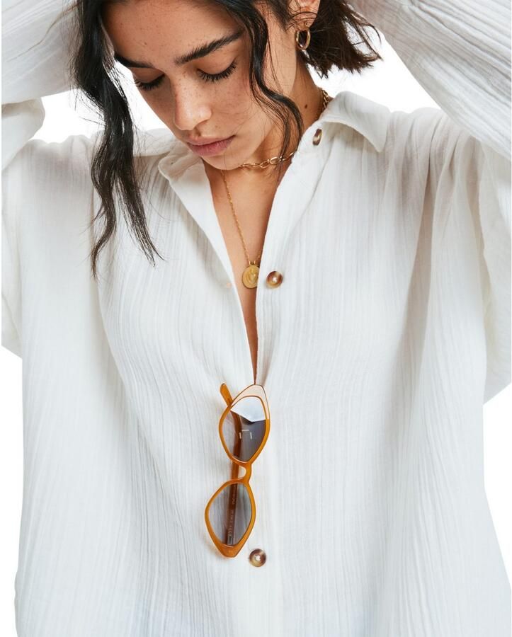 Roxy Overhemd met lange mouwen Morning Time