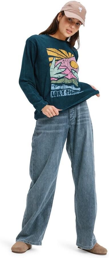 Roxy Shirt met lange mouwen Hangloose Washed - Foto 5