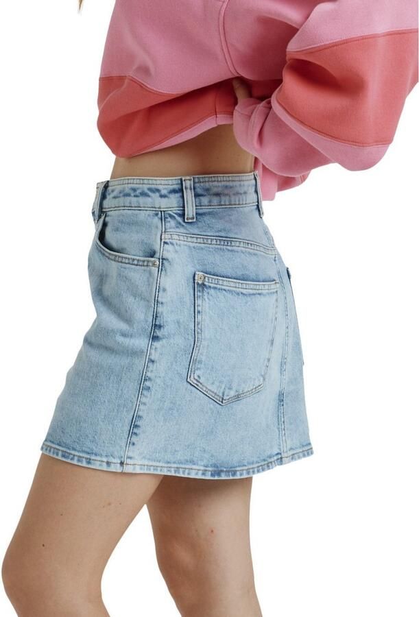 Roxy Zomerrok Rain Mini Skirt Beau Blue - Foto 3