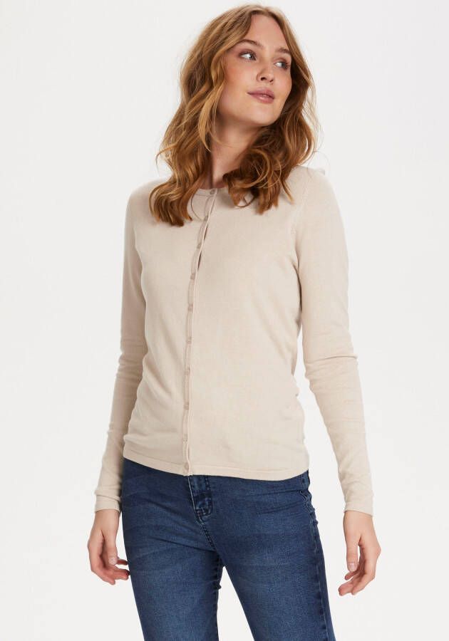 Saint Tropez Cardigan MilaSZ A8661 chique materialenmix in vele kleuren