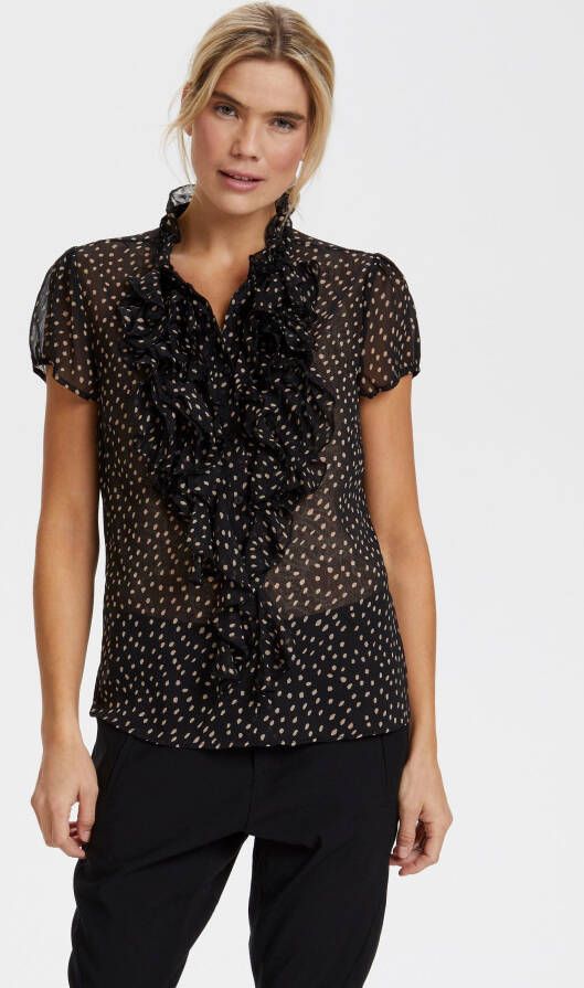Saint Tropez Chiffonblouse LiljaSZ Drea SS Shirt