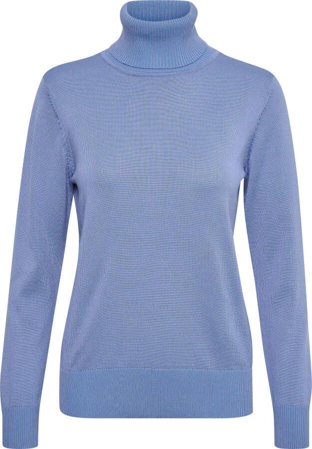 Saint Tropez Colony Blue Rollneck Coltrui Blue Dames