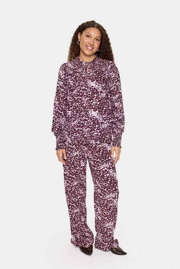 Saint Tropez Blouse met lange mouwen MalikaSZ Blouse - Foto 4