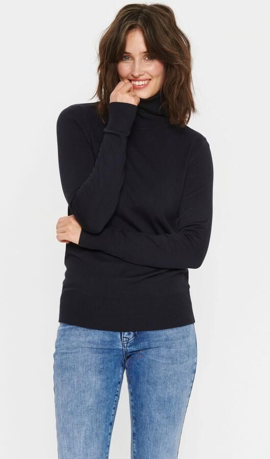 Saint Tropez Coltrui J2046 MilaSZ Rollneck Fijngebreid met viscose classic fit - Foto 5