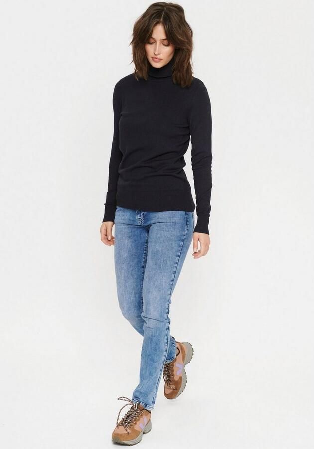 Saint Tropez Coltrui J2046 MilaSZ Rollneck Fijngebreid met viscose classic fit - Foto 3