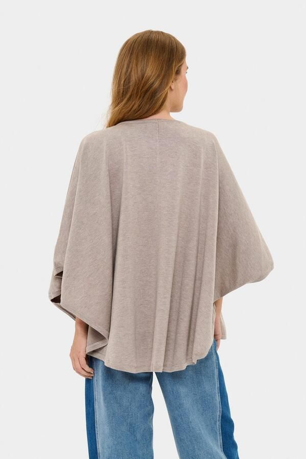 Saint Tropez Gebreide poncho BilliSZ Poncho Loose fit viscosemix - Foto 2