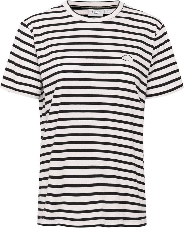 Saint Tropez T-shirt GanikaSZ T-shirt met klein borduursel