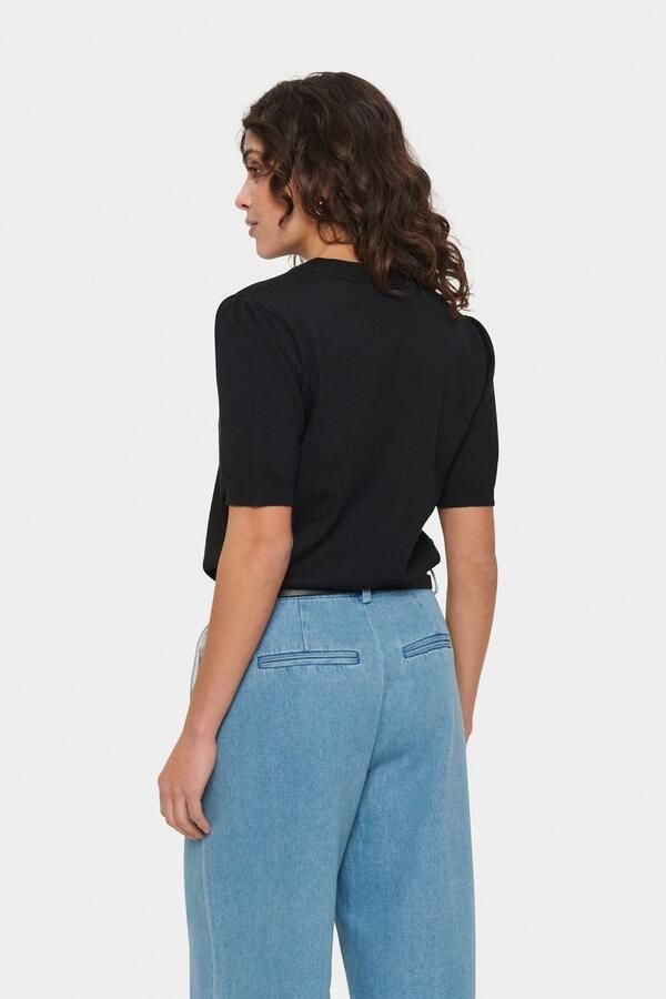 Saint Tropez Trui met korte mouwen MilaSZ SS Viscose fijn breisel - Foto 2