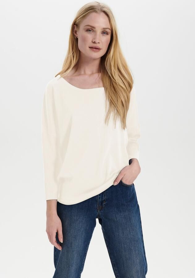 Saint Tropez Trui met ronde hals A2561 MilaSZ R-Neck Fijngebreid met viscose casual fit - Foto 5