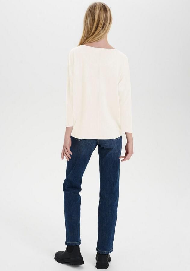 Saint Tropez Trui met ronde hals A2561 MilaSZ R-Neck Fijngebreid met viscose casual fit - Foto 2