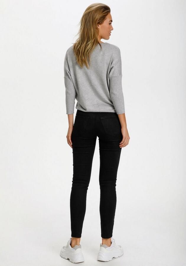 Saint Tropez Trui met ronde hals A2561 MilaSZ R-Neck Fijngebreid met viscose casual fit - Foto 4