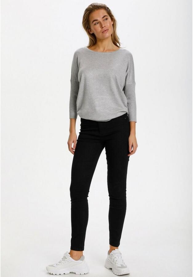 Saint Tropez Trui met ronde hals A2561 MilaSZ R-Neck Fijngebreid met viscose casual fit - Foto 5