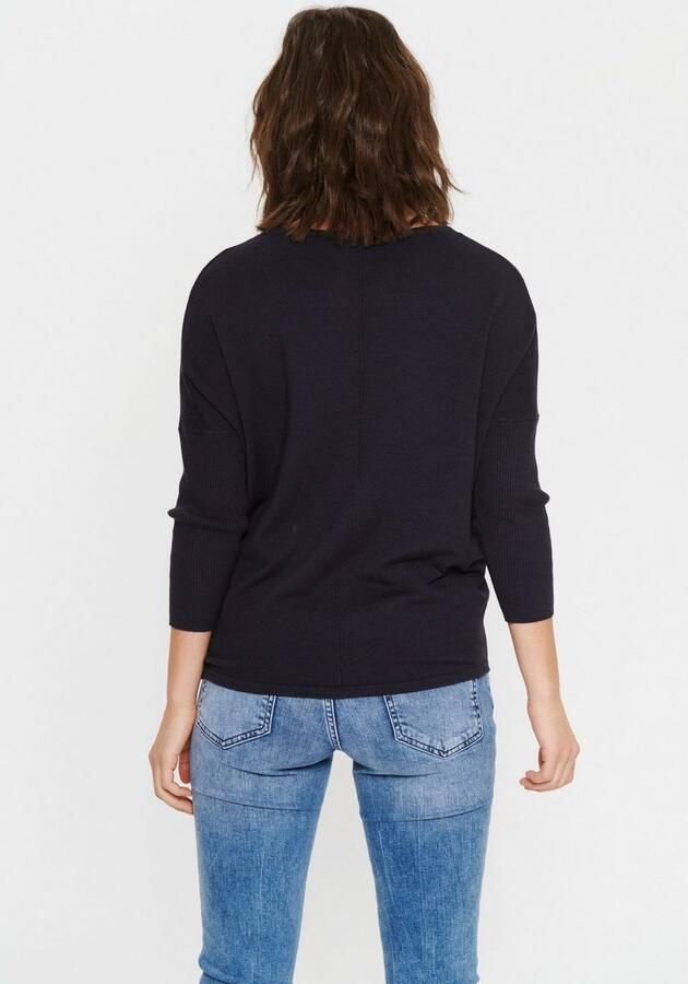 Saint Tropez Trui met ronde hals A2561 MilaSZ R-Neck Fijngebreid met viscose casual fit - Foto 2