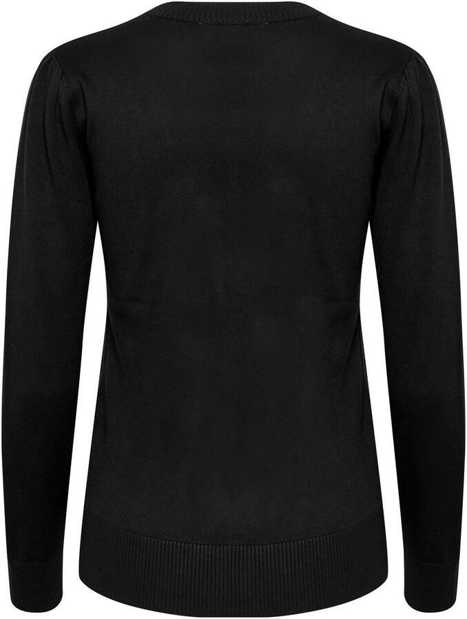 Saint Tropez Zwarte Milasz Pullover Trui Black Dames - Foto 6