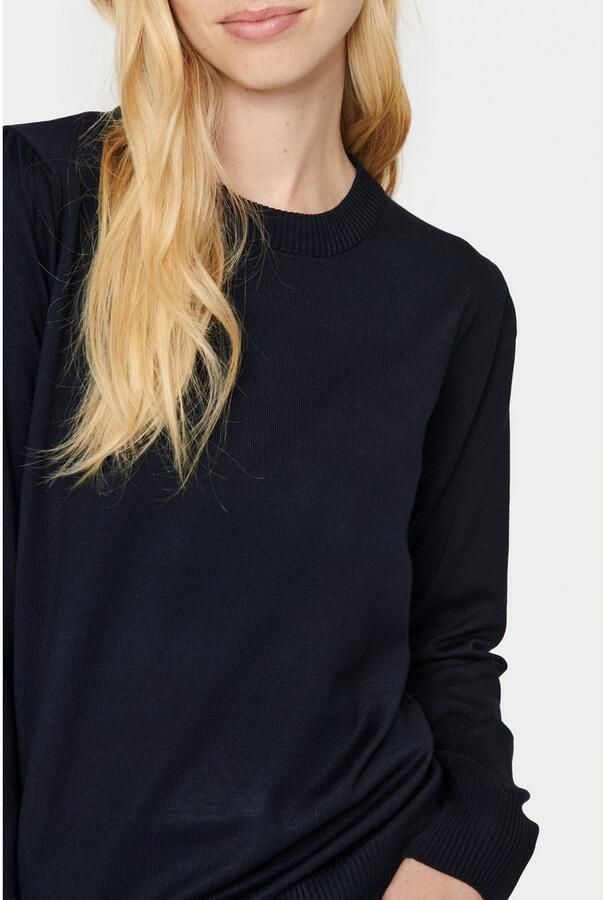 Saint Tropez Nachtelijke Hemel Gebreide Trui Blue Dames - Foto 2