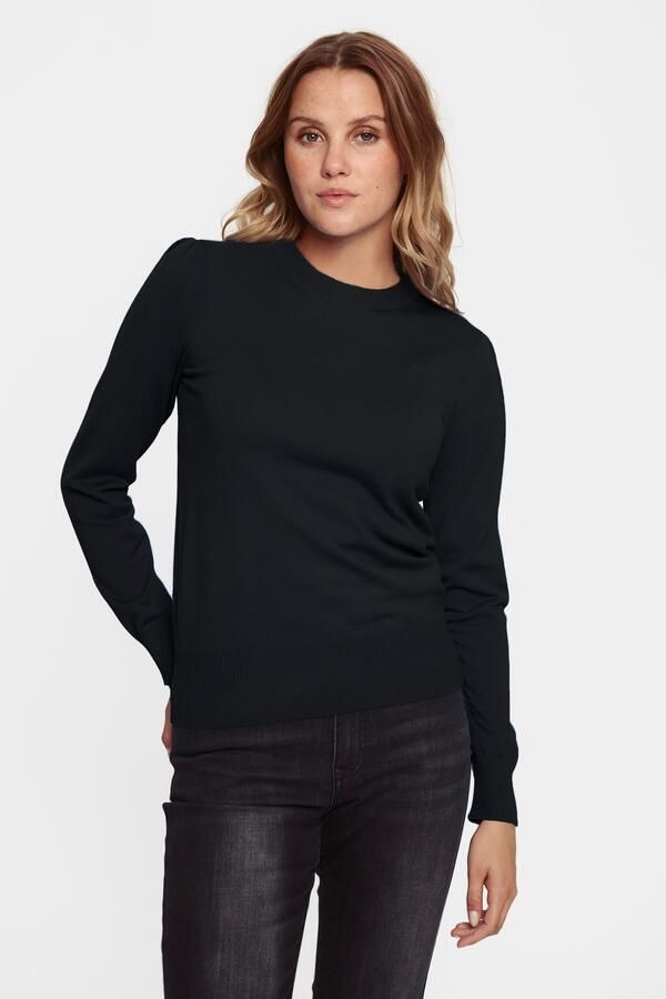 Saint Tropez Zwarte Milasz Pullover Trui Black Dames - Foto 5