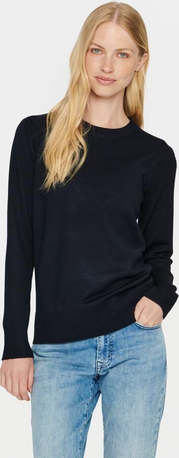 Saint Tropez Nachtelijke Hemel Gebreide Trui Blue Dames - Foto 5