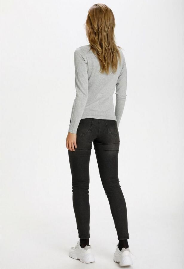 Saint Tropez Pearl Grey Melange Vest Gray Dames - Foto 4